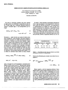 NOTA T&Eacute;CNICA - Qu&iacute;mica Nova