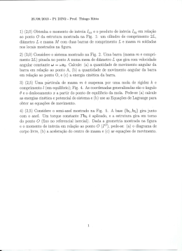 l) (2,0) Obtenha o momento de in&eacute;rcia I,cx e o produto de in&eacute;rcia Im