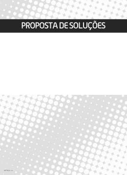 PROPOSTA DE SOLU&Ccedil;&Otilde;ES