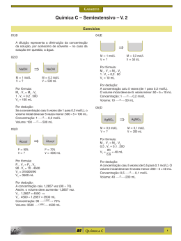 Qu&iacute;mica C &ndash; Semiextensivo &ndash; V. 2