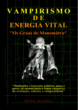 VAMPIRISMO DE ENERGIA VITAL