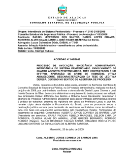 Ac&oacute;rd&atilde;o n&ordm; 042-2009 (PA 033-2008)