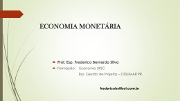 origem da moeda - UNEMAT &ndash; Campus Sinop