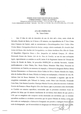 3ª Vara Criminal - Tribunal de Justiça do Estado da Bahia
