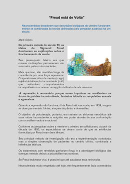 freud est&aacute; de volta - click aqui para ler artigo - abmp-df