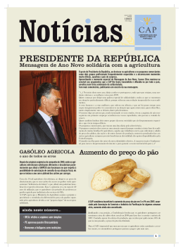 Ler edição completa - CAP - Agricultores de Portugal