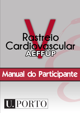 Manual do Participante - V Rastreio Cardiovascular AEFFUP
