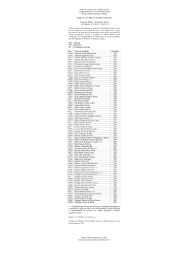 Portaria 147/14 - Resultado Recurso Per&iacute;cia M&eacute;dica