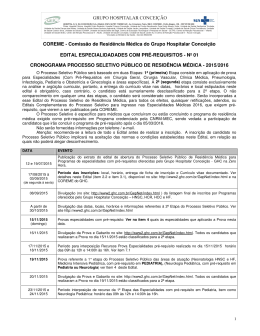 Veja aqui - GRUPO HOSPITALAR CONCEI&Ccedil;&Atilde;O