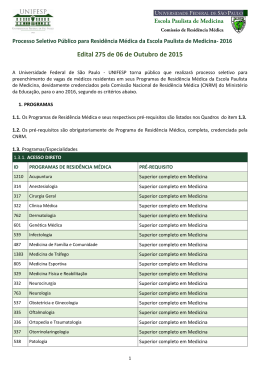 Edital 275 de 06 de Outubro de 2015