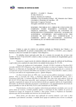 1816/2013 - Tribunal de Contas da União