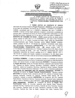 Clique aqui - Prefeitura Municipal de Corumbá de Goiás