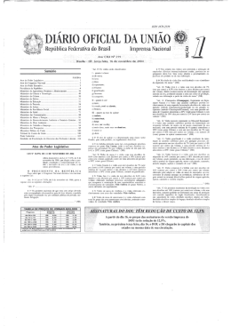 Sum&aacute;rio - Faolex