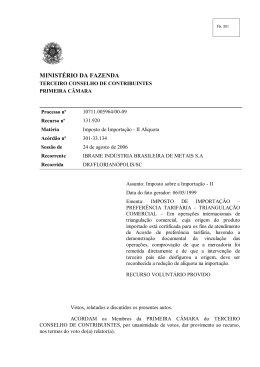 301-33134 - Conselhos de Contribuintes