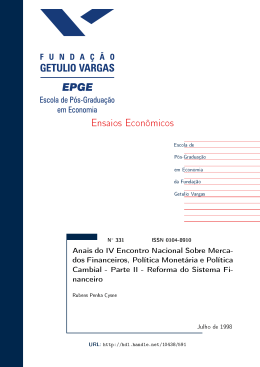 1187 - Sistema de Bibliotecas FGV