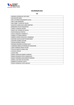 enturmação 2015 7ºe amanda rodrigues antunes ana beatriz nery