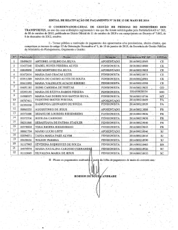 36/2014 - Ministério dos Transportes