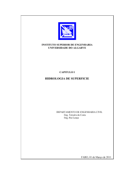 Sebenta de hidr&aacute;ulica aplicada