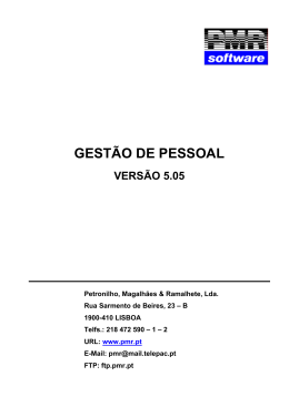GEST&Atilde;O DE PESSOAL