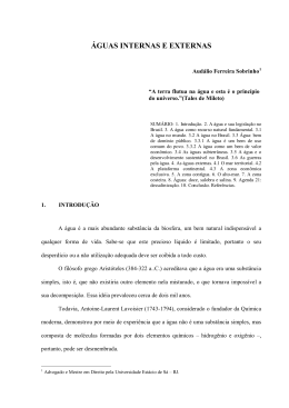 &aacute;guas internas e externas - professor aud&aacute;lio ferreira