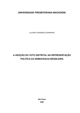 Juliana Caramigo Gennarini - Universidade Presbiteriana