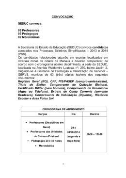 28&ordf; Convoca&ccedil;&atilde;o &ndash; 27 de Setembro
