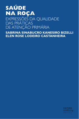 Sa&uacute;de na ro&ccedil;a: express&otilde;es da qualidade das