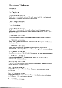 Lei Org&acirc;nica 1795-2002 - TCE