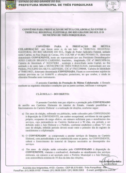 estado do rio grande do sul prefeitura municipal de três forquilhas