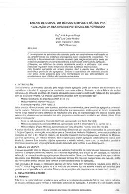 ENSAIO DE OSIPOV, UM METODO SIMPLES E RAPIDO PRA
