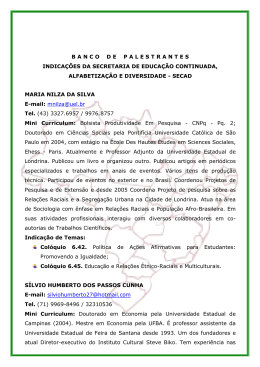 SECAD - Conae - Minist&eacute;rio da Educa&ccedil;&atilde;o
