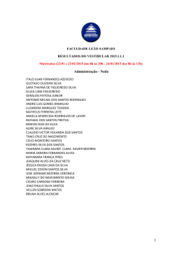 Administra&ccedil;&atilde;o - Noite - Faculdade Le&atilde;o Sampaio