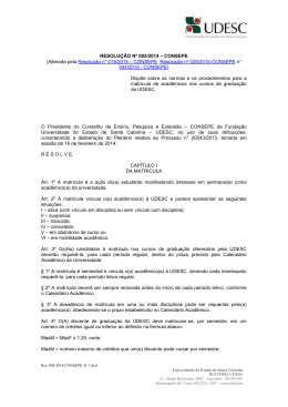 RESOLU&Ccedil;&Atilde;O N&ordm; 005/2014 - CONSEPE