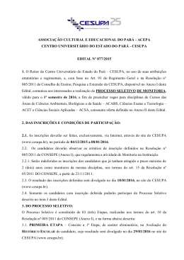 Edital N&ordm; 077/2015