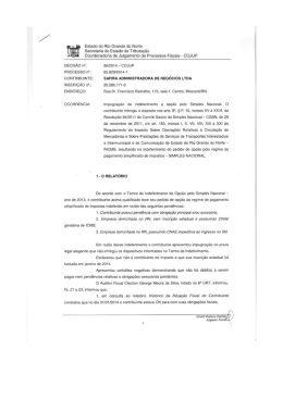 TISN 65829-2014-1 - Secretaria de Estado da Tributa&ccedil;&atilde;o