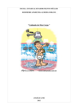 "Cuidando do Meu Corpo "