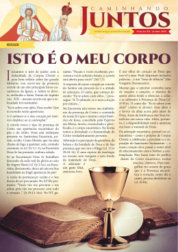 ISTO &Eacute; O MEU CORPO