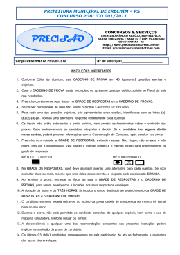 Desenhista_projetista - Prefeitura Municipal de Erechim