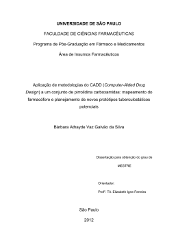 Aplicação de metodologias do CADD (Computer