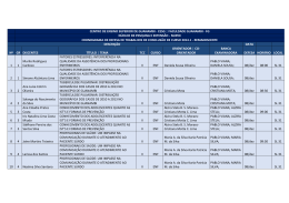 Cronograma apresentação de TCC