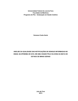 Disserta&ccedil;&atilde;o - Universidade Federal de Juiz de Fora