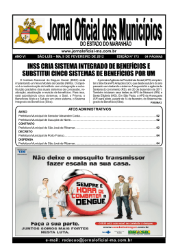 Edi&ccedil;&atilde;o N&ordm;: 773