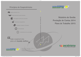 Relatório 2014 - Sistema OCERGS
