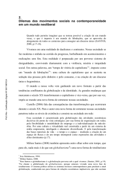 2. Dilemas dos movimentos sociais na - Maxwell - PUC-Rio