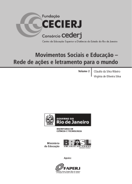 Movimentos Sociais e Educa&ccedil;&atilde;o &ndash; Rede de a&ccedil;&otilde;es e