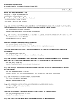 XXXVII Jornada Giulio Massarani de Inicia&ccedil;&atilde;o - PR2-UFRJ