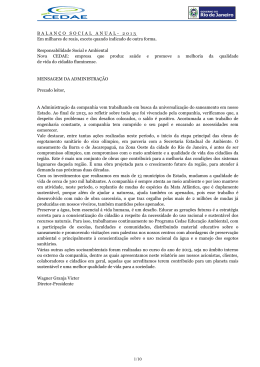 1/10 BALAN&Ccedil;O SOCIAL ANUAL- 2013 Em milhares de reais, exceto