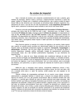 As ondas de impacto! - Aracaju Convention & Visitors Bureau