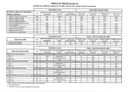 TABELA DE PRE&ccedil;os (anexo 3)