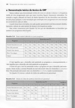 Demonstra&ccedil;&atilde;o e Exerc&iacute;cios de GRP